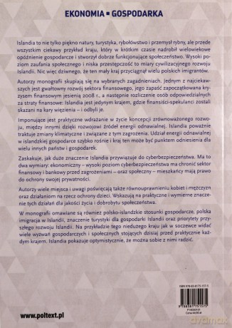 Islandia. Wybrane współczesne wyzwania gospodarcze - Ewa Szymanik, Aliaksandra Navasiad, Dymitr Makowski [KSIĄŻKA]