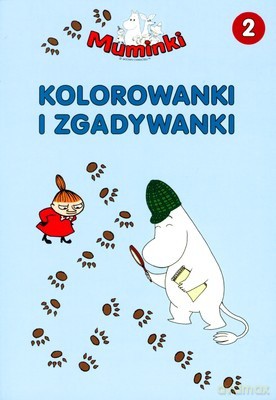 Muminki 2 Kolorowanki i Zgadywanki [KSIĄŻKA]