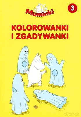 Muminki 3 Kolorowanki i Zgadywanki [KSIĄŻKA]