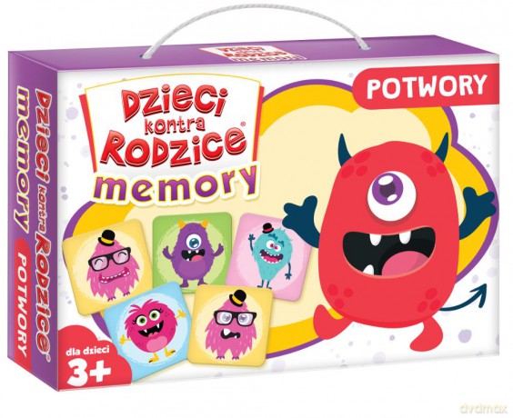 Memory Potwory Dzieci kontra Rodzice [GRA]