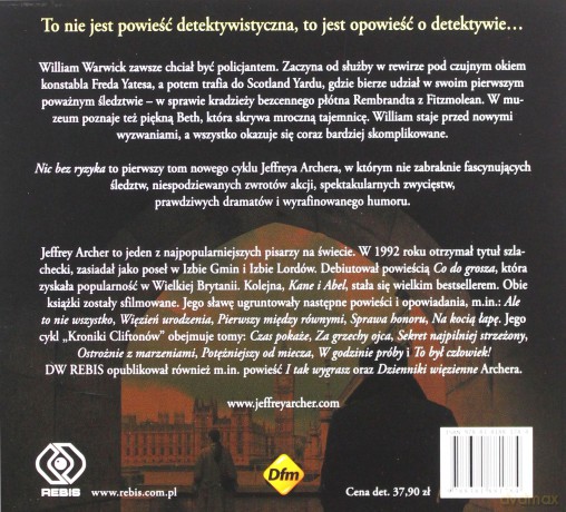 Nic bez ryzyka - Jeffrey Archer [AUDIOBOOK]