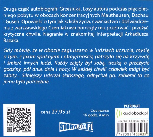 Pięć lat kacetu - Stanisław Grzesiuk [AUDIOBOOK]