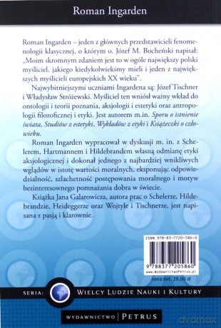 Roman Ingarden - Jan Galarowicz [KSIĄŻKA]