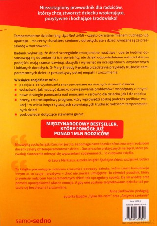 Temperamentne dziecko. Samo Sedno - Mary Sheedy Kurcinka [KSIĄŻKA]
