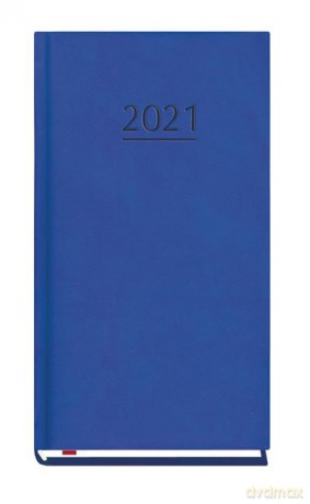 Terminarz 2021 Kieszonkowy MiP niebieski [KALENDARZ]