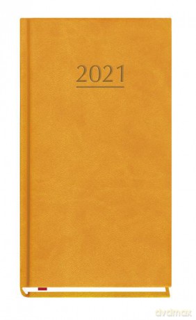 Terminarz 2021 Kieszonkowy MiP pomarańczowy [KALENDARZ]