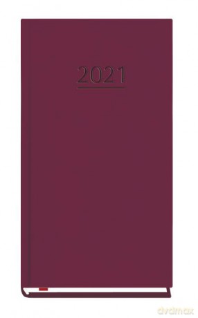 Terminarz 2021 Kieszonkowy MiP wiśnia [KALENDARZ]
