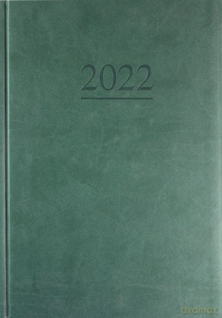 Terminarz 2021 Klasyczny MiP ciemna zieleń [KALENDARZ]