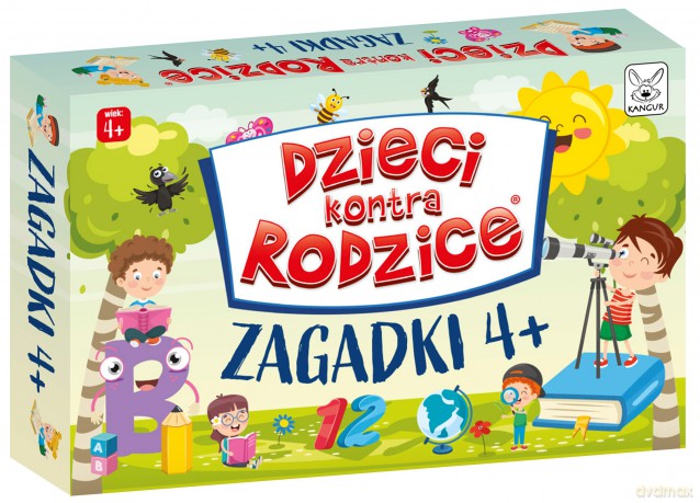 Zagadki 4+ Dzieci kontra Rodzice [GRA]