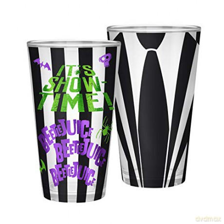 BEETLEJUICE - Large Glass - 400ml - Beetlejuice suit - boîte