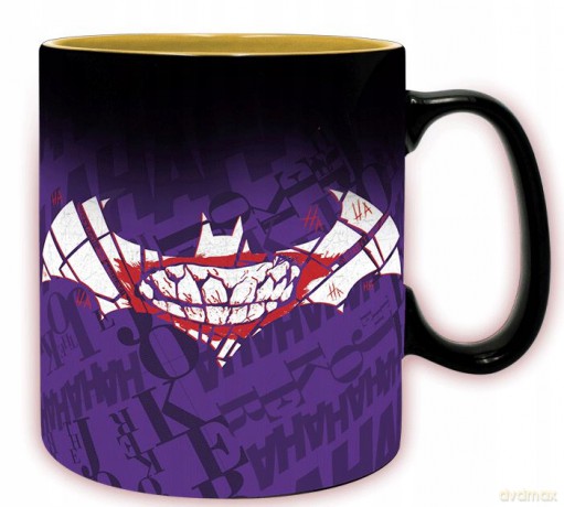 DC COMICS - Kubek zmieniający kolor - 460 ml - Batman Matte - with box