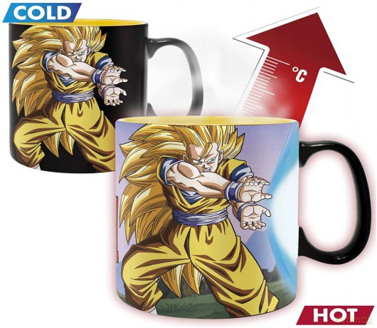 DRAGON BALL - Kubek zmieniający kolor - 460 ml - DBZ/Kamehameha- with box