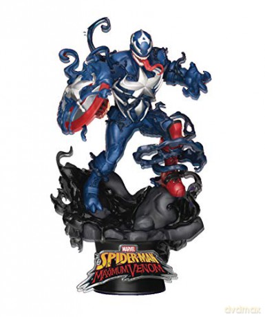 MARVEL - D-Stage Maximum Venom - Captain America - 16 cm
