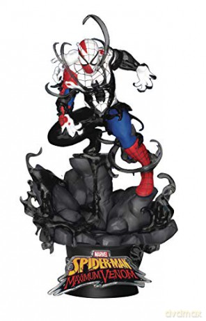 MARVEL - D-Stage Maximum Venom - Spider Man - 16 cm