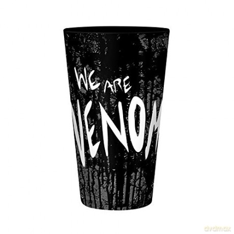 MARVEL - Large Glass - 400ml - Venom - box