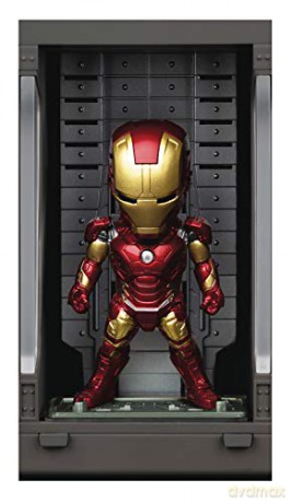 MARVEL - MEA - Iron Man 3 - Iron Mark XLIII with Hall of Armor - 8 cm