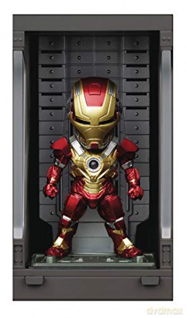 MARVEL - MEA - Iron Man 3 - Iron Mark XVII with Hall of Armor - 8 cm