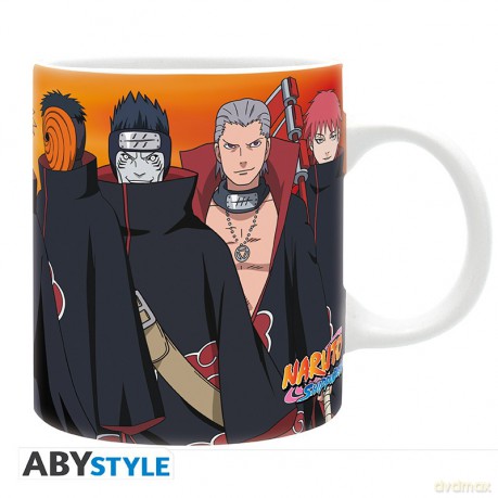 NARUTO SHIPPUDEN - Kubek - 320 ml - Akatsuki - subli - box