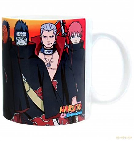 NARUTO SHIPPUDEN - Kubek - 320 ml - Akatsuki - subli - box