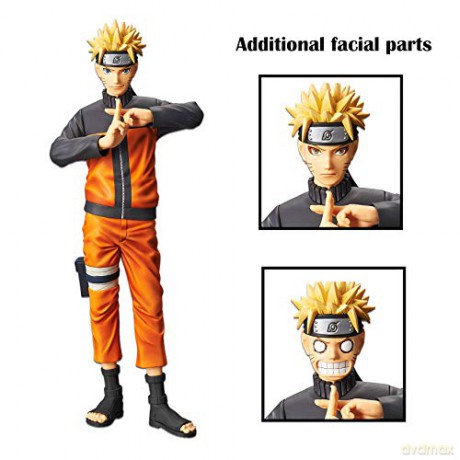 NARUTO SHIPPUDEN - NARUTO UZUMAKI - GRANDISTA NERO (Reprod.)