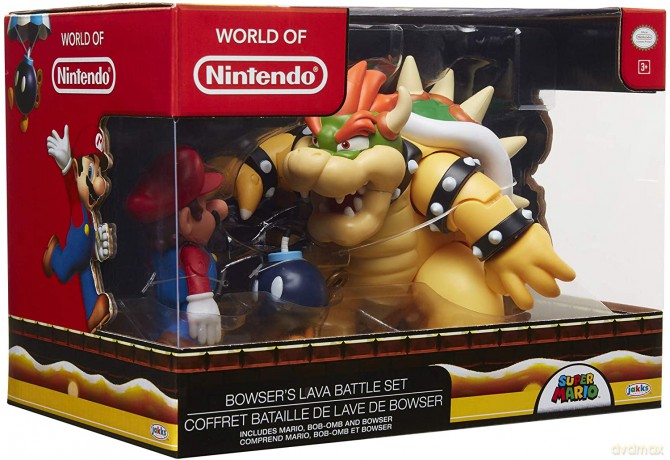 NINTENDO - Action Figures Assortment Mario Vs. Bowser - 10 cm