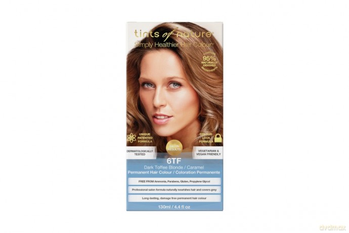 Naturalna farba do włosów Tints of Nature - 6TF Ciemny toffi blond