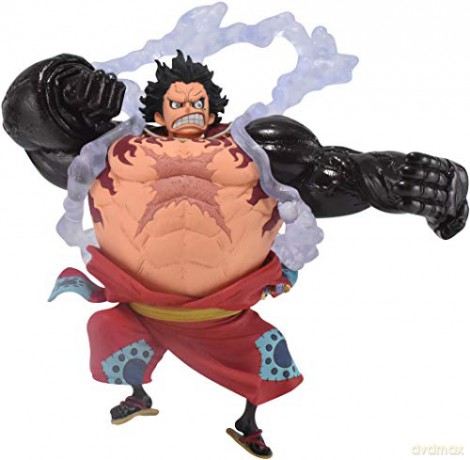 ONE PIECE - KING OF ARTIST THE MONKEY.D.LUFFY GEAR4-WANOKUNI- 13 cm