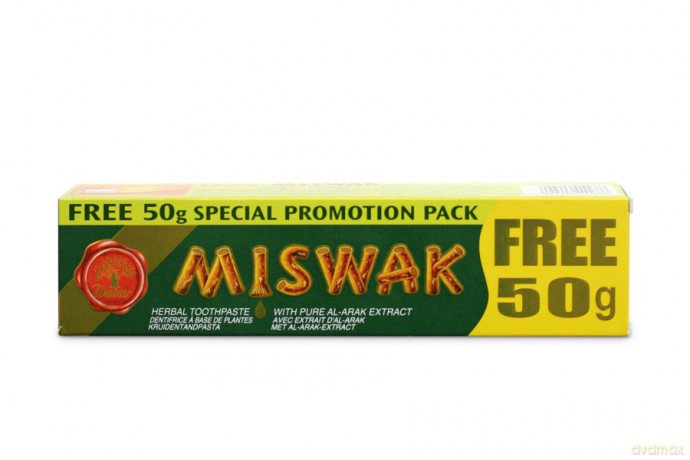 Ziołowa pasta do zębów Dabur z wyciągiem z Miswak - 120 + 50 g