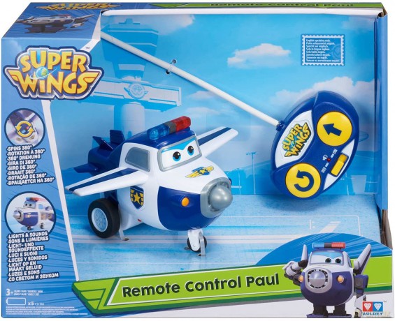 Super Wings Samolot zdalnie sterowany Paul RC Mix Jett