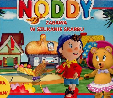Noddy Zabawa w Szukanie Skarbu Książka Ze Scenkami (twarda) [KSIĄŻKA]