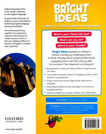 Bright Ideas Starter Aktivity Book - Cheryl Palin [KSIĄŻKA]