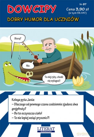 Dowcipy Nr 87 Dobry humor dla uczniów - Przemysław Adamczewski [KSIĄŻKA]