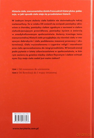 Historia ciała (Tom 3) Różne spojrzenia. Wiek XX - Alain Corbin, Jean-Jacques Courtine [KSIĄŻKA]