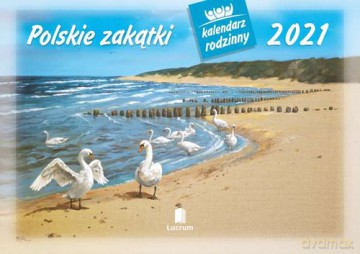 Kalendarz 2021 WL07 Polskie zakątki Kalendarz rodzinny 5 sztuk [KALENDARZ]