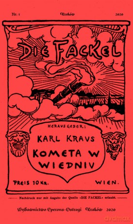 Kometa w Wiedniu - Karl Kraus [KSIĄŻKA]