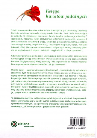 Księga kwiatów jadalnych - Mirelle Gayet [KSIĄŻKA]