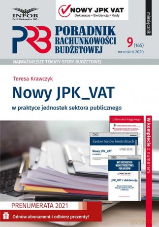 Nowy JPK_VAT w praktyce jednostek sektora publicznego - Teresa Krawczyk [KSIĄŻKA]