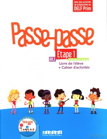 Passe-Passe Etape 1 Livre de l'eleve + Cahierd'activites - Catherine Adam, Christelle Berger [KSIĄŻKA]