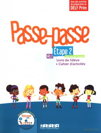 Passe-Passe Etape 2 Livre de l'eleve + Cahier d'activites - Catherine Adam, Christelle Berger [KSIĄŻKA]