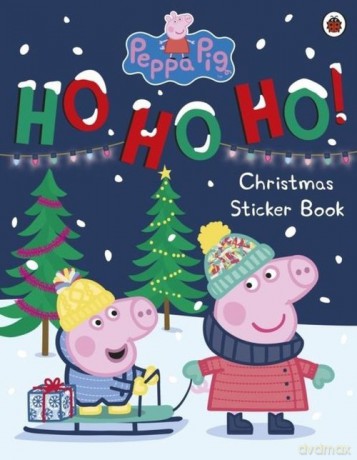 Peppa Pig: Ho Ho Ho! Christmas Sticker Book [KSIĄŻKA]
