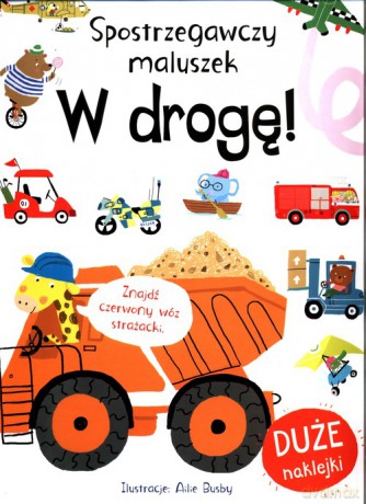 Spostrzegawczy maluszek W drogę! - Amanda Askew [KSIĄŻKA]