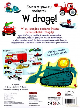 Spostrzegawczy maluszek W drogę! - Amanda Askew [KSIĄŻKA]