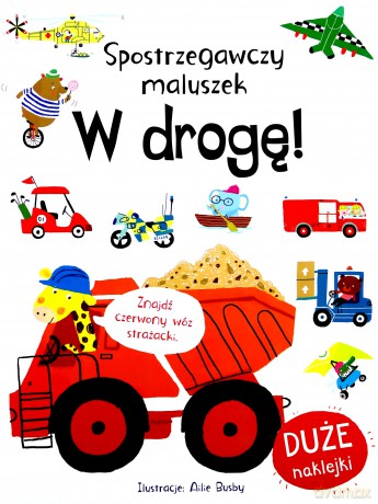 Spostrzegawczy maluszek W drogę! - Amanda Askew [KSIĄŻKA]