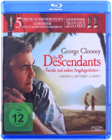 The Descendants (Spadkobiercy) [Blu-Ray]