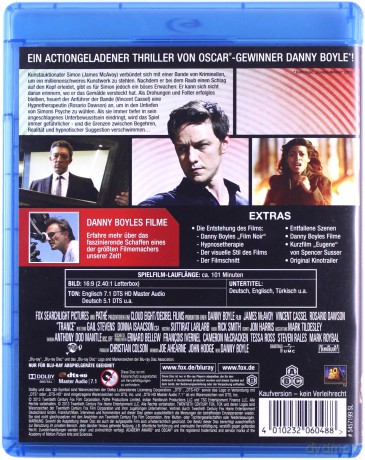 Trance (Trans) [Blu-Ray]
