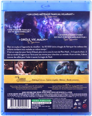 Santa & Cie (Mikołaj i spółka) [Blu-Ray]+[DVD]