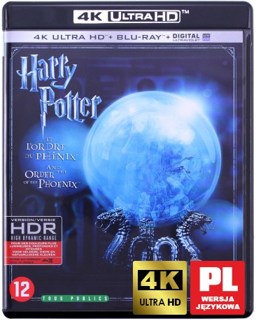 Harry Potter i Zakon Feniksa [Blu-Ray 4K]+[Blu-Ray]