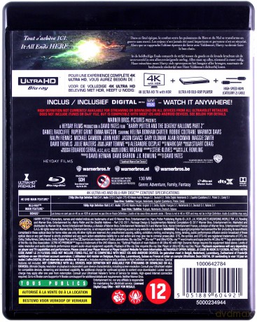 Harry Potter i Insygnia Śmierci: Część II [Blu-Ray 4K]+[Blu-Ray]