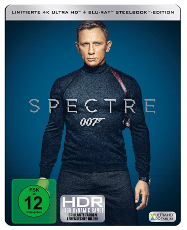 007 Spectre (steelbook) [Blu-Ray 4K]+[Blu-Ray]