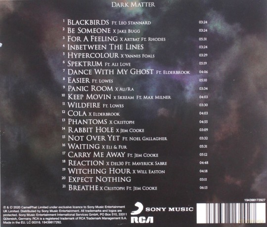 CamelPhat: Dark Matter [2CD]